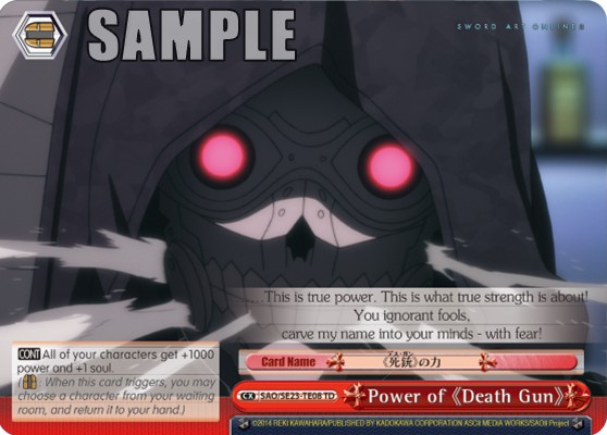 Power of 《Death Gun》 - Image 1