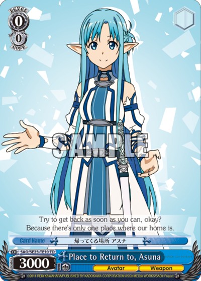 Place to Return to, Asuna - Image 1