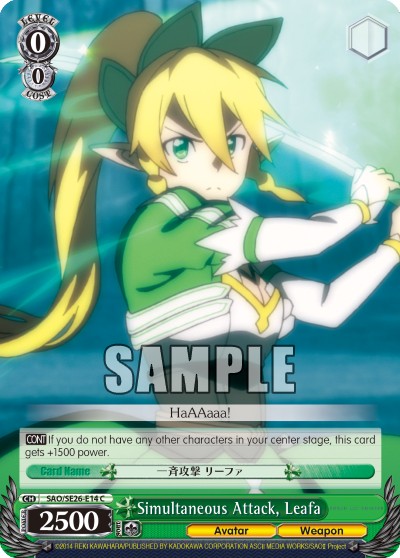 Simultaneous Attack, Leafa - Image 1