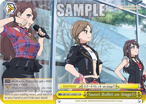 Sweet Bullet on Stage!! - Image 1