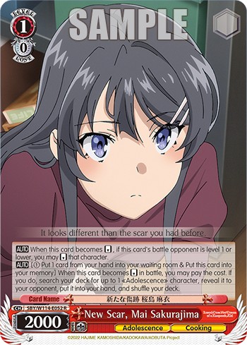New Scar, Mai Sakurajima - Image 1