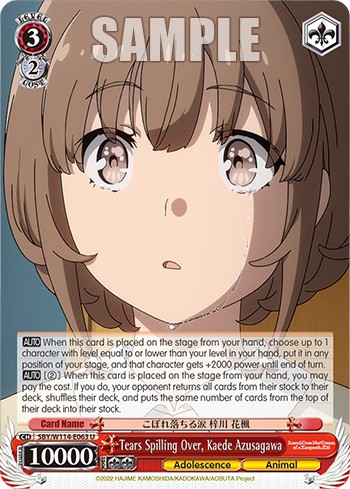 Tears Spilling Over, Kaede Azusagawa - Image 1