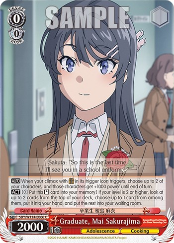 Graduate, Mai Sakurajima - Image 1