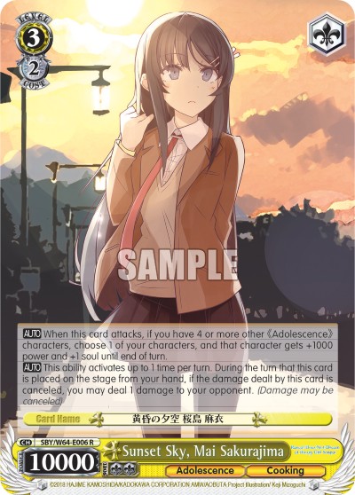 Sunset Sky, Mai Sakurajima - Image 1