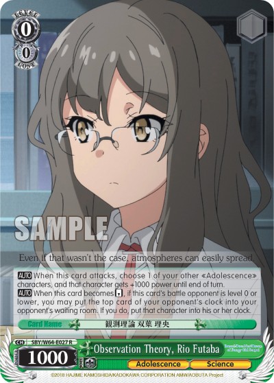Observation Theory, Rio Futaba - Image 1