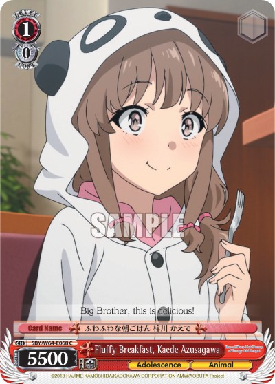 Fluffy Breakfast, Kaede Azusagawa - Image 1