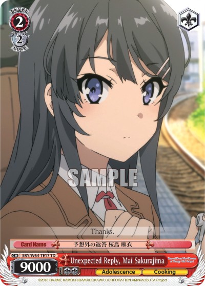 Unexpected Reply, Mai Sakurajima - Image 1