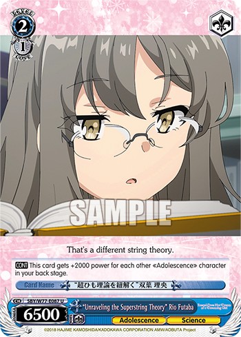 "Unraveling the Superstring Theory" Rio Futaba - Image 1
