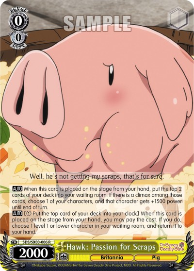Hawk: Passion for Scraps - Image 1
