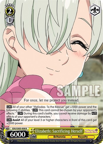 Elizabeth: Sacrificing Herself - Image 1