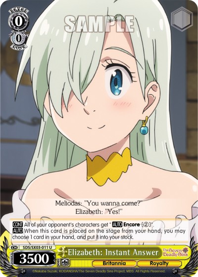 Elizabeth: Instant Answer - Image 1