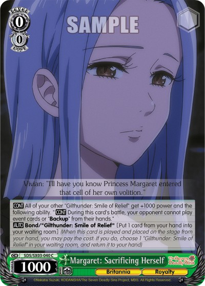 Margaret: Sacrificing Herself - Image 1