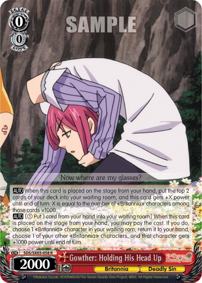 Gowther: Holding His Head Up - Image 1