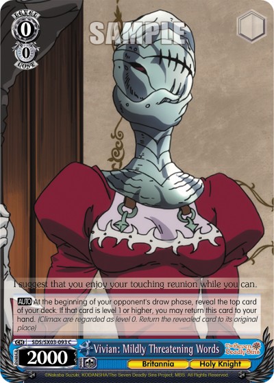 Vivian: Mildly Threatening Words - Image 1