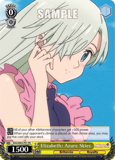 Elizabeth: Azure Skies - Image 1