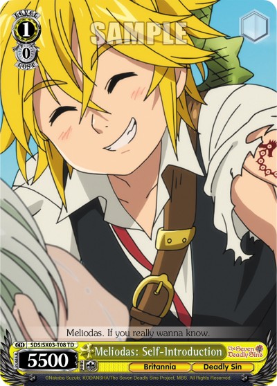 Meliodas: Self-Introduction - Image 1
