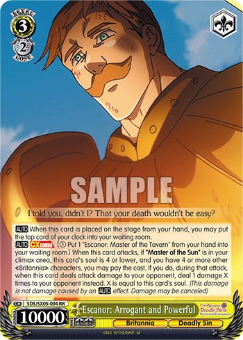 Escanor: Arrogant and Powerful - Image 1