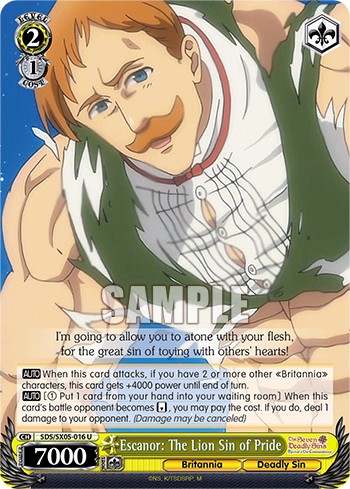 Escanor: The Lion Sin of Pride - Image 1