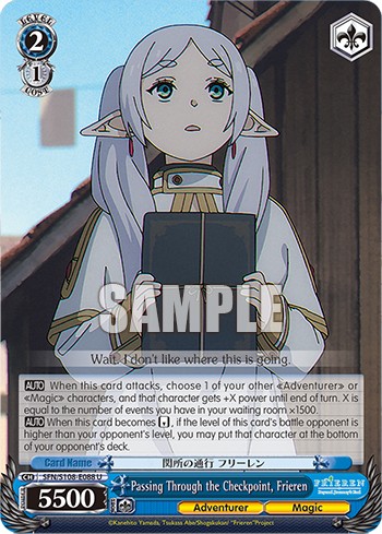 Passing Through the Checkpoint, Frieren - Image 1