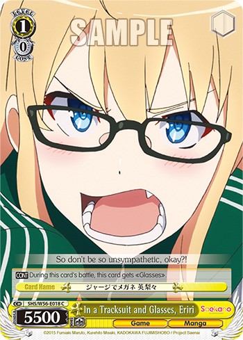 In a Tracksuit and Glasses, Eriri - Image 1