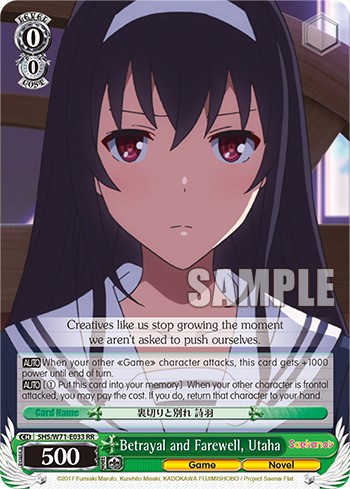Betrayal and Farewell, Utaha - Image 1