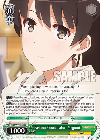 Fashion Coordinator, Megumi - Image 1