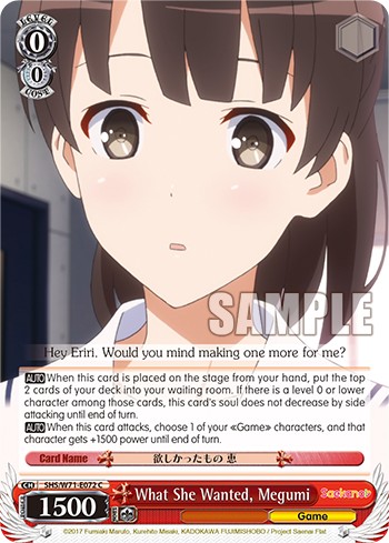 What She Wanted, Megumi - Image 1