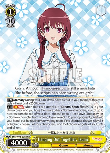 Hanging Out Together, Izumi - Image 1