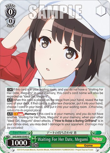 Waiting For Her Date, Megumi - Image 1