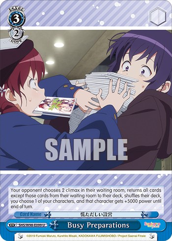 Busy Preparations - Image 1