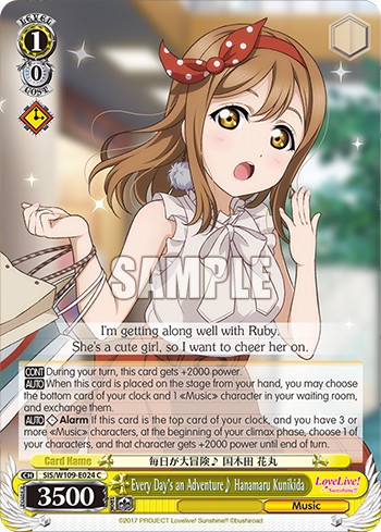 Every Day's an Adventure♪ Hanamaru Kunikida - Image 1