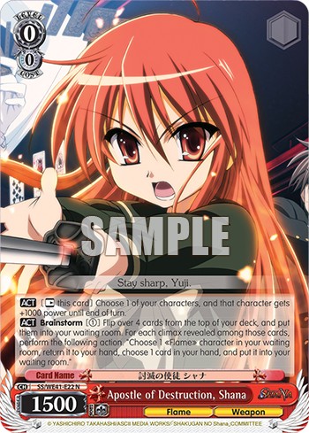 Apostle of Destruction, Shana - Image 1