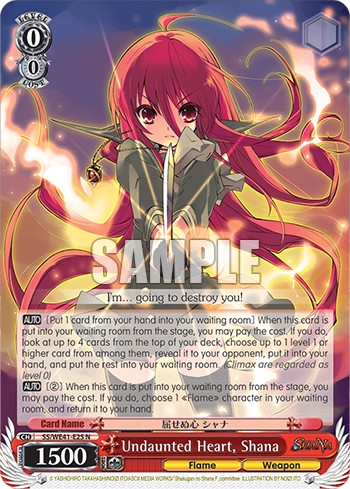 Undaunted Heart, Shana - Image 1