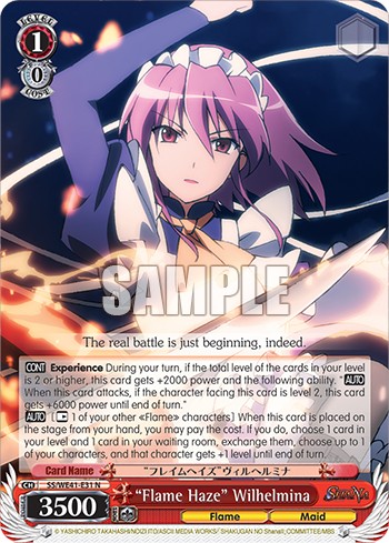“Flame Haze” Wilhelmina - Image 1