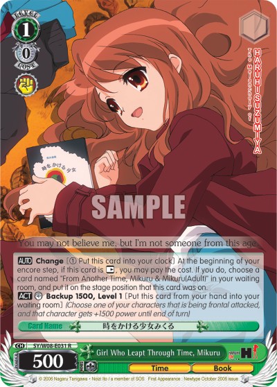 Girl Who Leapt Through Time, Mikuru - Image 1