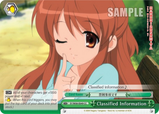 Classified Information - Image 1