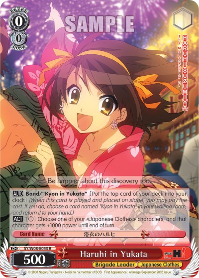 Haruhi in Yukata - Image 1