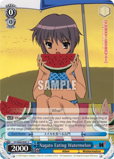 Nagato Eating Watermelon - Image 1