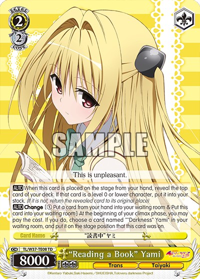 “Reading a Book” Yami - Image 1