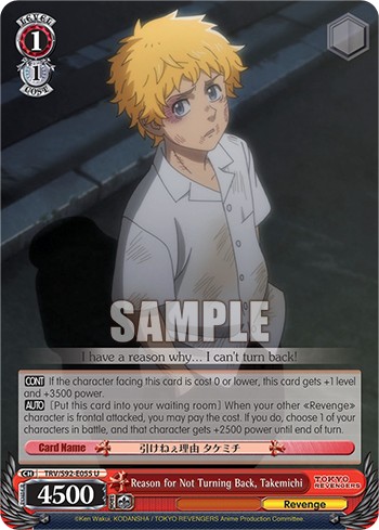 Reason for Not Turning Back, Takemichi - Image 1