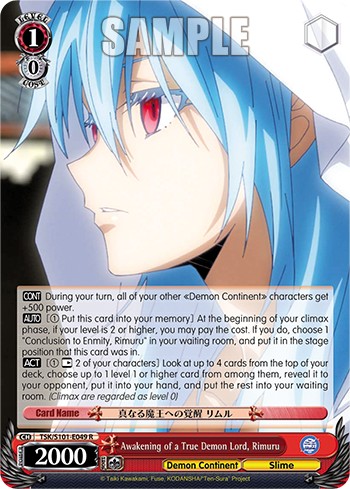 Awakening of a True Demon Lord, Rimuru - Image 1