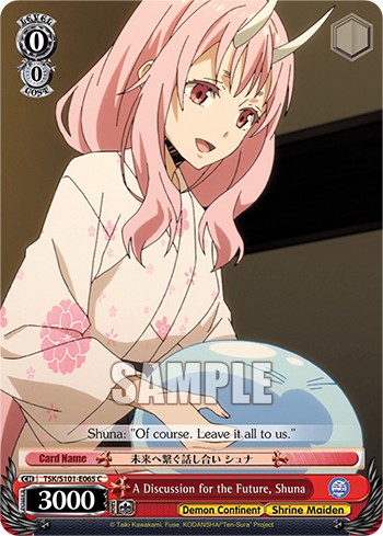 A Discussion for the Future, Shuna - Image 1