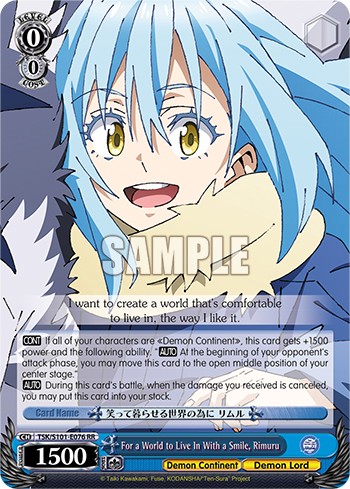 For a World to Live In With a Smile, Rimuru - Image 1