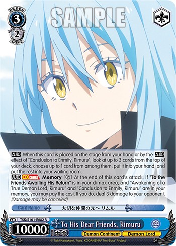 To His Dear Friends, Rimuru - Image 1