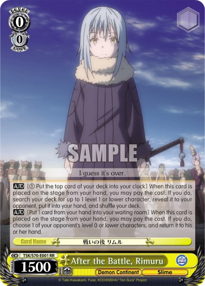 After the Battle, Rimuru - Image 1