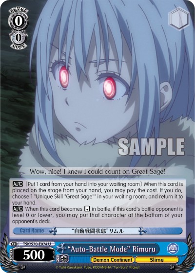 "Auto-Battle Mode" Rimuru - Image 1