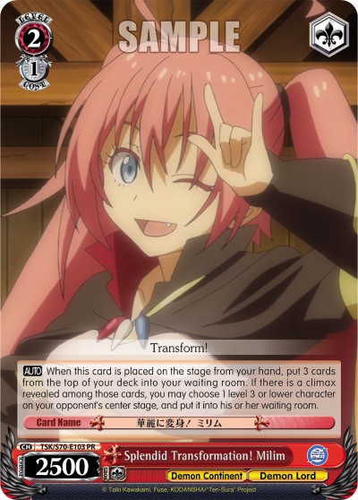 Splendid Transformation! Milim - Image 1