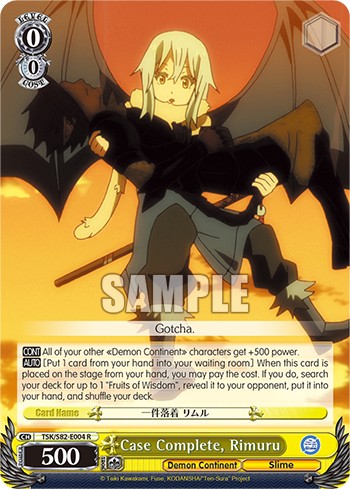 Case Complete, Rimuru - Image 1