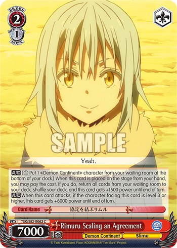 Rimuru Sealing an Agreement - Image 1