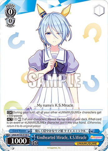 Kindhearted Miracle, K.S.Miracle - Image 1